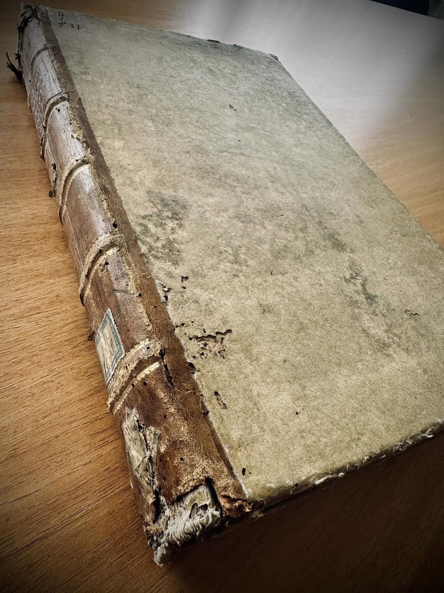 Труд Геродота в издании 1570 года показали в Госархиве Прикарпатья. Фото