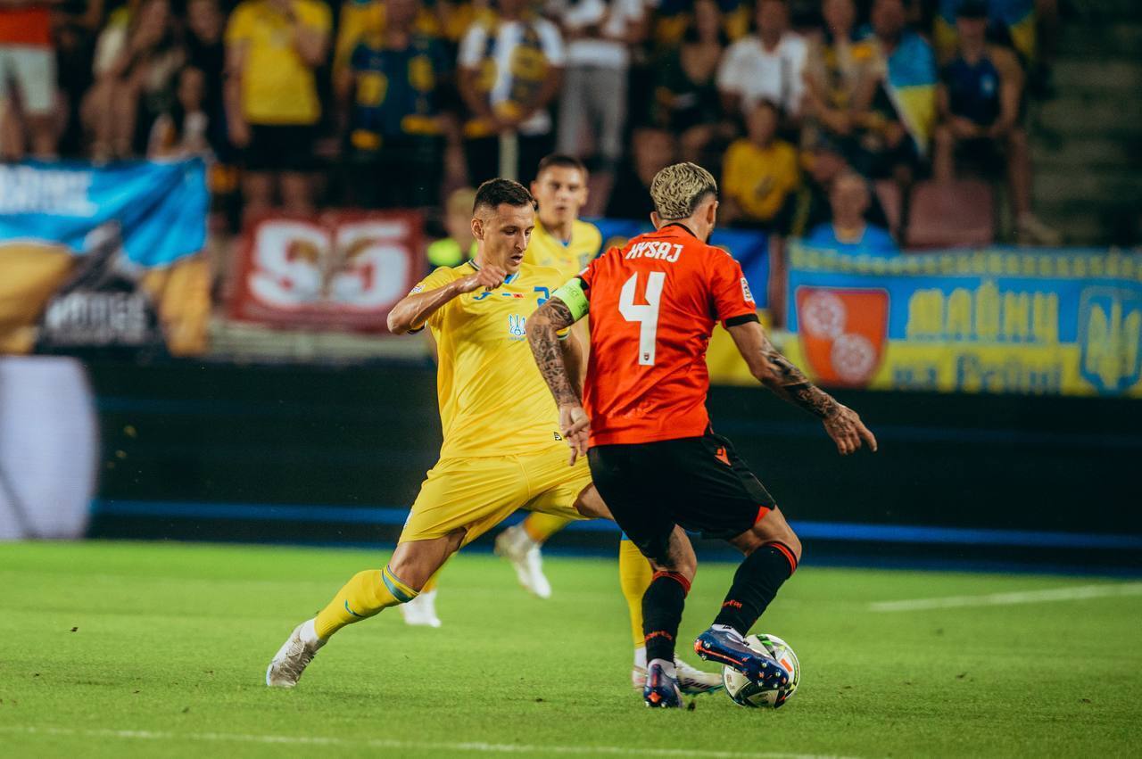 "Примерно одного уровня": Ребров ответил на вопрос о поражении Украины от Албании