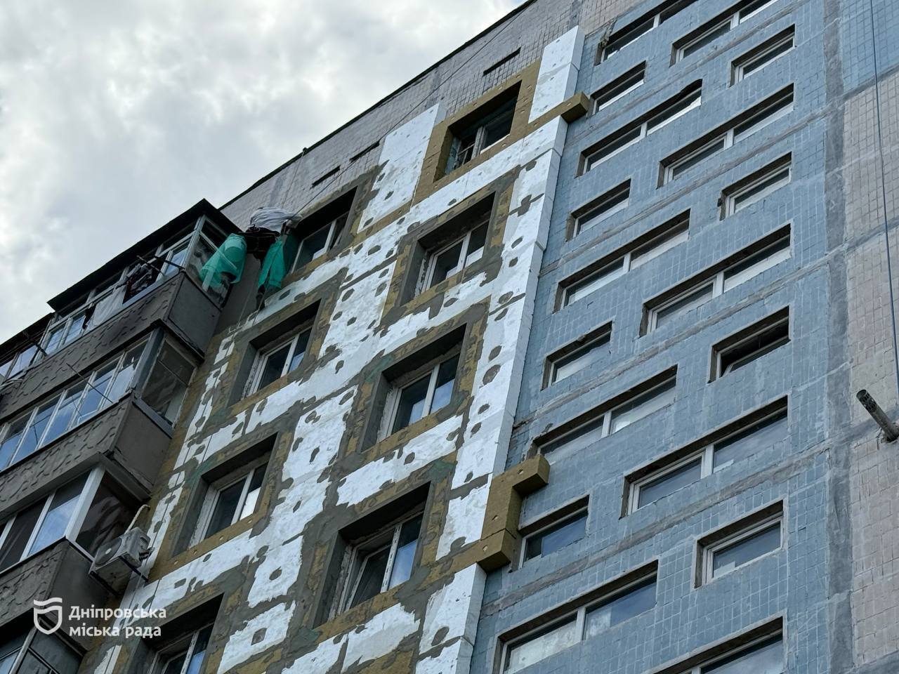 У Дніпрі тепломодернізують вже другий будинок ОСББ за програмою "Енергодім"