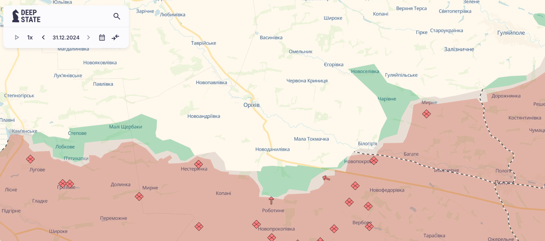 Силы обороны поразили пункт управления БПЛА врага и склады ГСМ: в Генштабе рассказали о ситуации на фронте за сутки. Карта