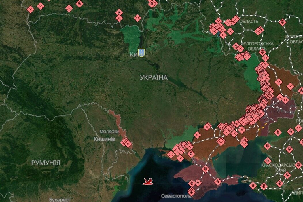 Росія захопила 4168 кв. км, втративши сотні тисяч солдатів: в ISW показали, як змінилася карта війни в Україні за рік