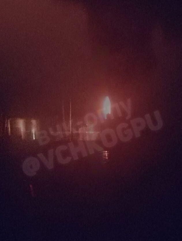 БПЛА атакували нафтобазу у Тульській області РФ: горять резервуари з паливом. Відео