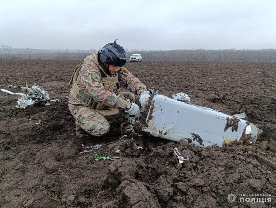 В Кировоградской области обезвредили неразорванную боевую часть вражеской ракеты. Фото