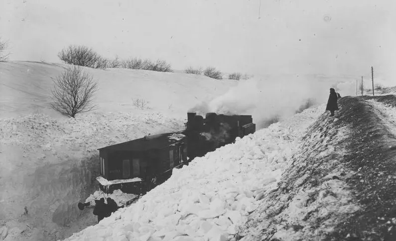 Були навіть людські жертви: у мережі показали сувору зиму 1929 року у Львові. Фото