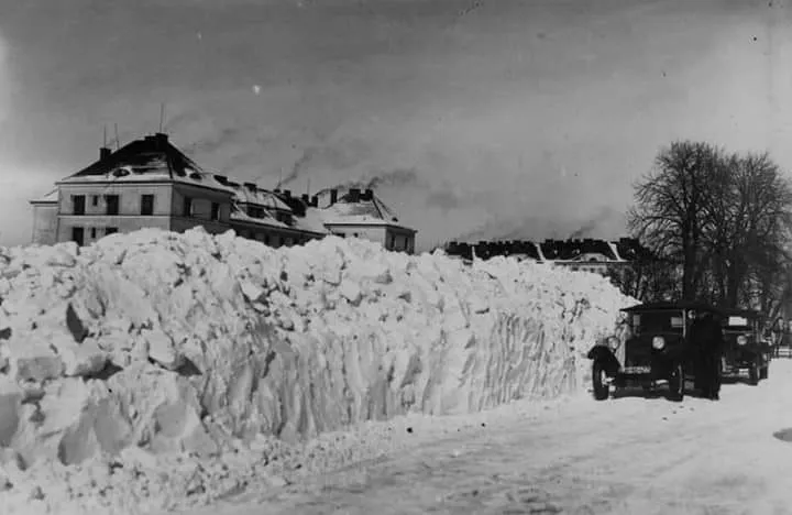 Були навіть людські жертви: у мережі показали сувору зиму 1929 року у Львові. Фото