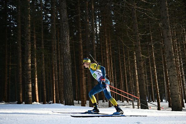 Сборная Украины по биатлону шла на "серебро" в эстафете Кубка мира, но запорола гонку