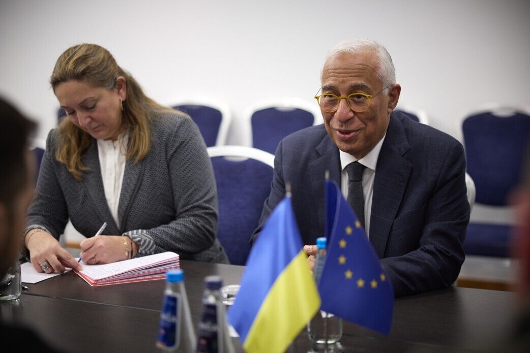 Зеленський обговорив з президентом Європейської ради посилення санкційного тиску на Росію. Фото і відео