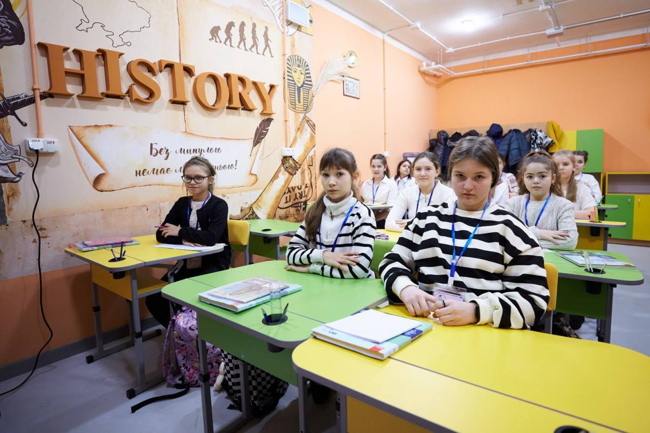 У Харкові відкрили другу підземну школу. Фото