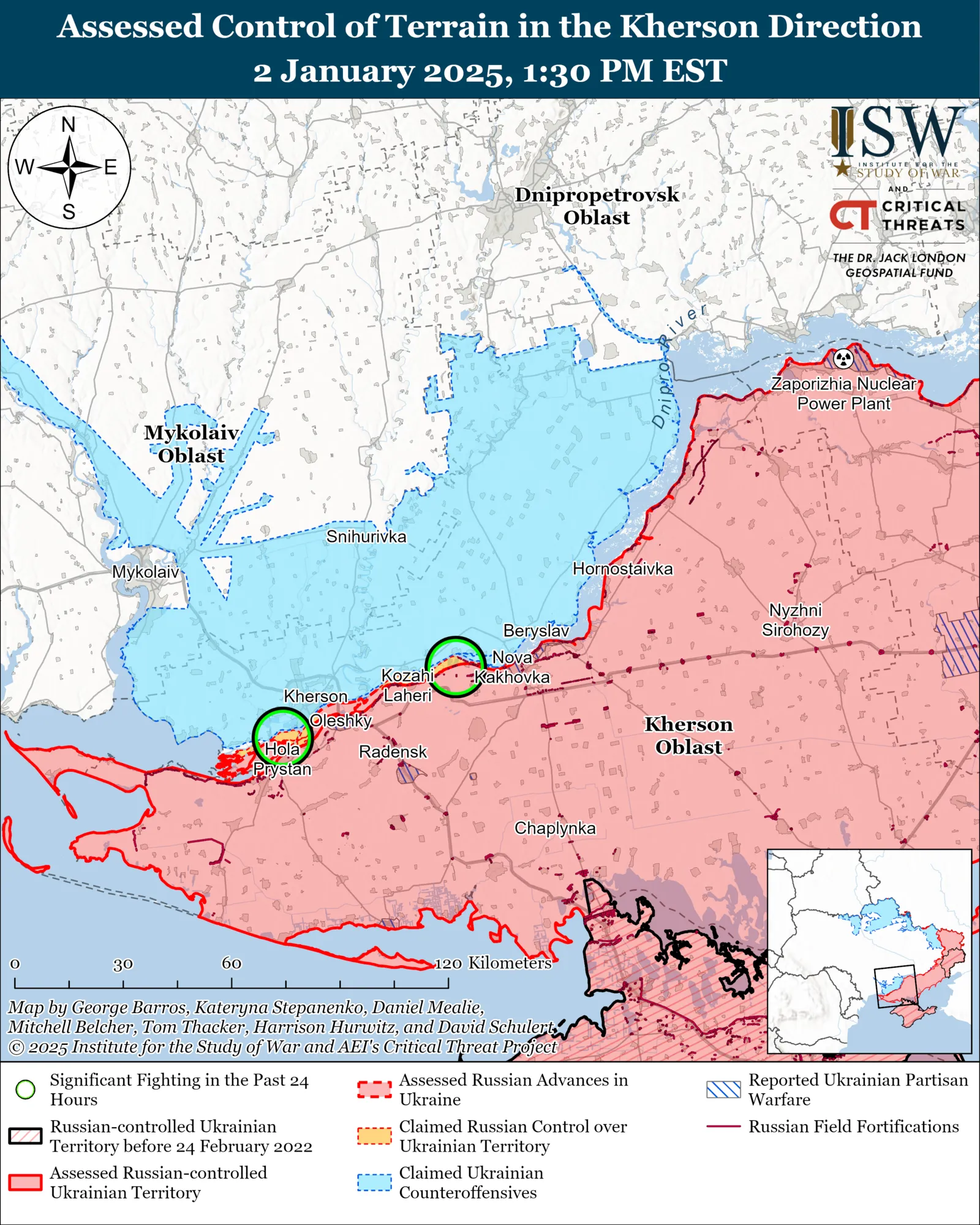 Российские войска продвинулись на ряде направлений в Донецкой области: в ISW оценили ситуацию и рассказали, где идут бои. Карта