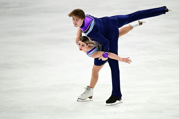 C рекордом! Украинский дуэт произвел фурор на чемпионате Европы по фигурному катанию. Видео