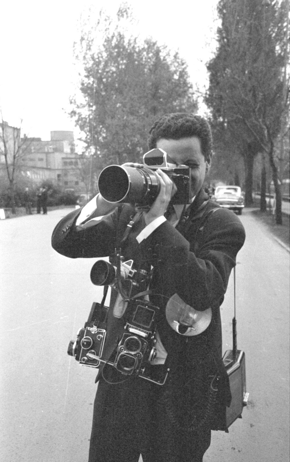 Столица и ее жители: как выглядел Киев на снимках венгерского фотографа в 1965 году. Фото