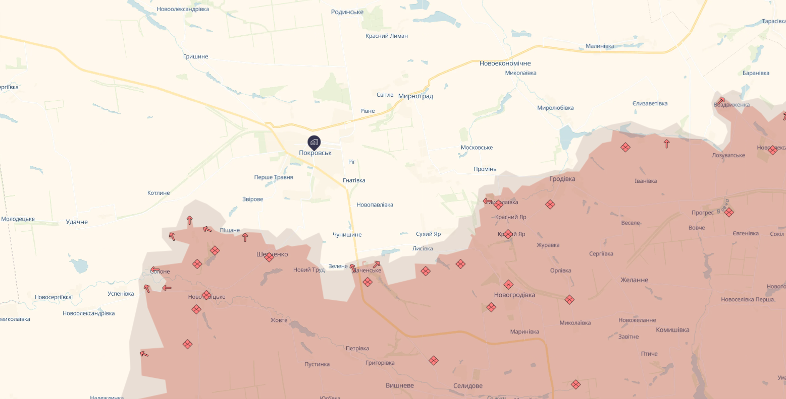 Войска РФ пытаются обойти Покровск и избегают городских боев: детали от ВСУ