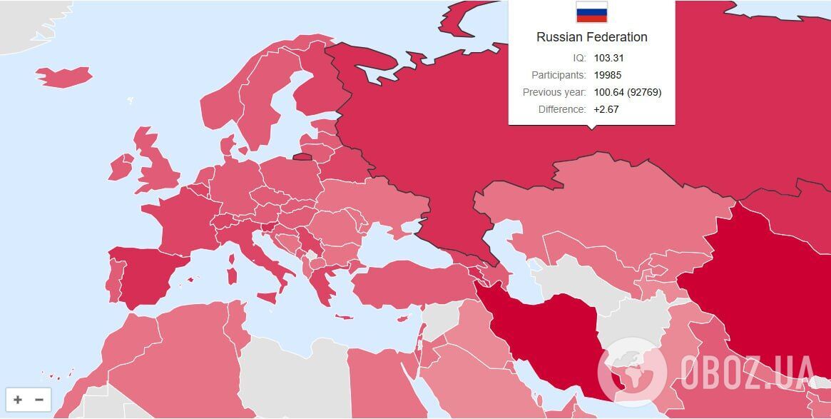 Украину разместили на последних местах по уровню IQ среди 127 стран: почему рейтингу не стоит доверять