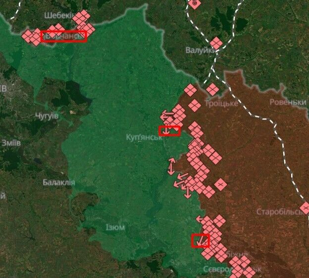 Армія Росії скинула на українські позиції 72 КАБи за добу: що відбувається на фронті. Карта