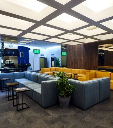 Лаунж на Центральном вокзале в Киеве