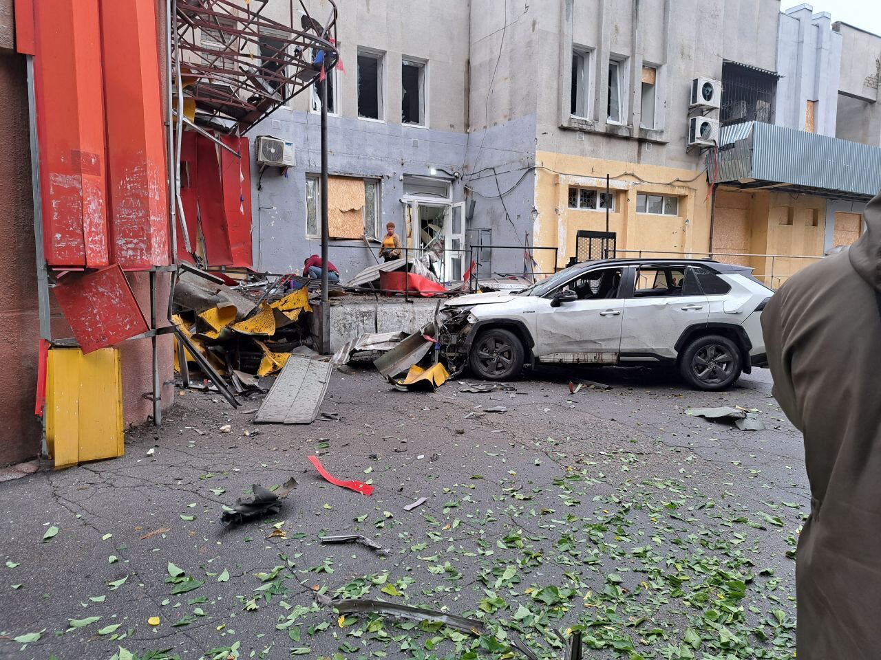 Работала "Баба Яга": в оккупированной Новой Каховке дрон ликвидировал коллаборанта. Фото и видео