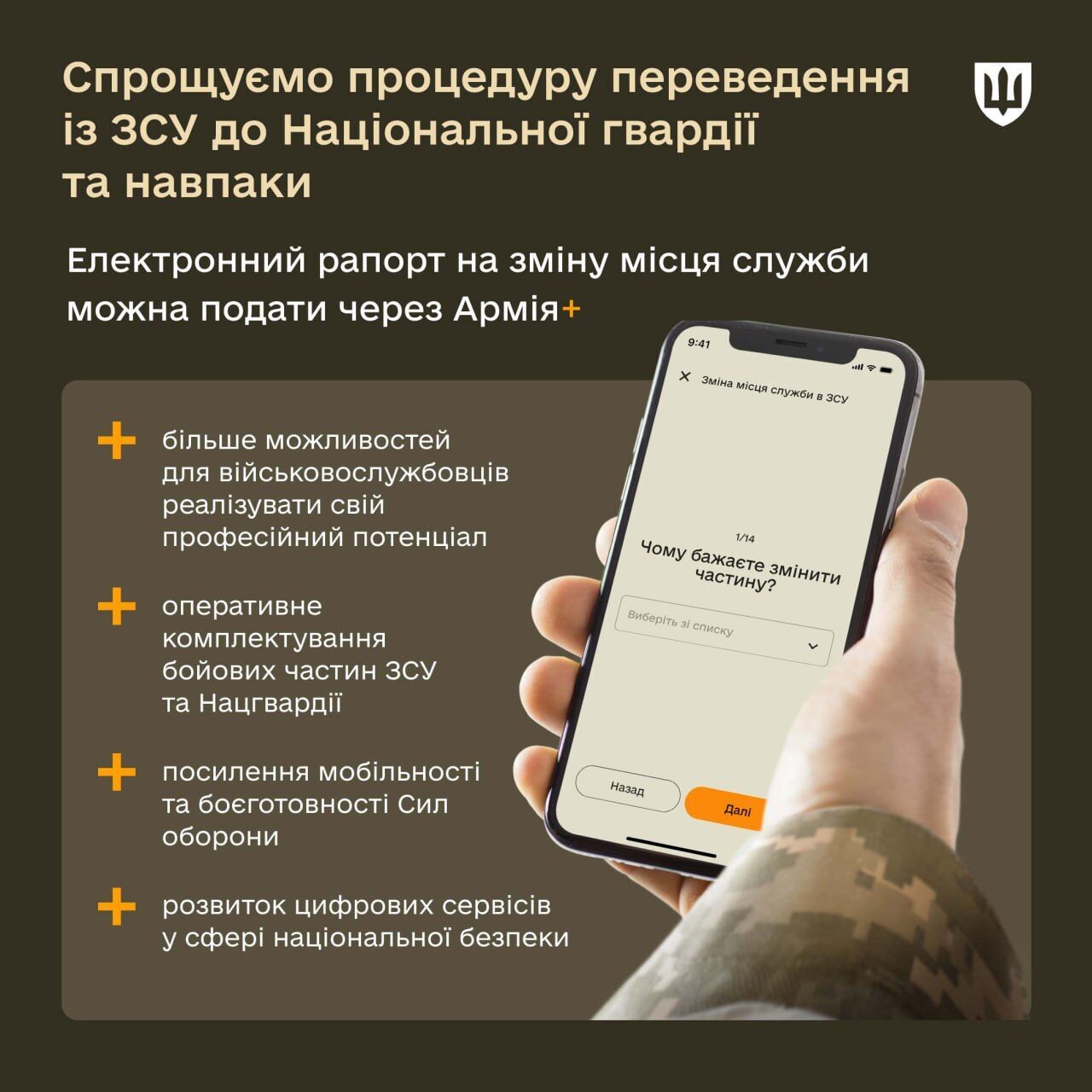 В Україні спростили переведення військовослужбовців до інших військових частин: що змінилося