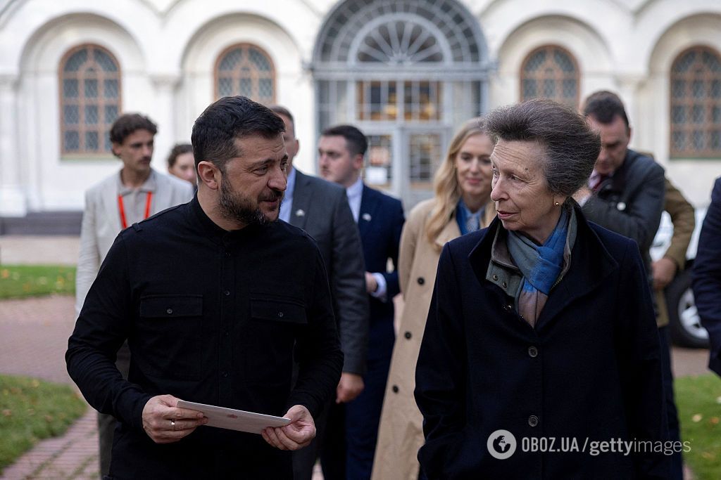 Сестра Чарльза III вдруге приїхала до України та зустрілася з подружжям Зеленських. Фото та подробиці