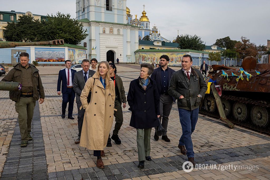Сестра Чарльза III вдруге приїхала до України та зустрілася з подружжям Зеленських. Фото та подробиці