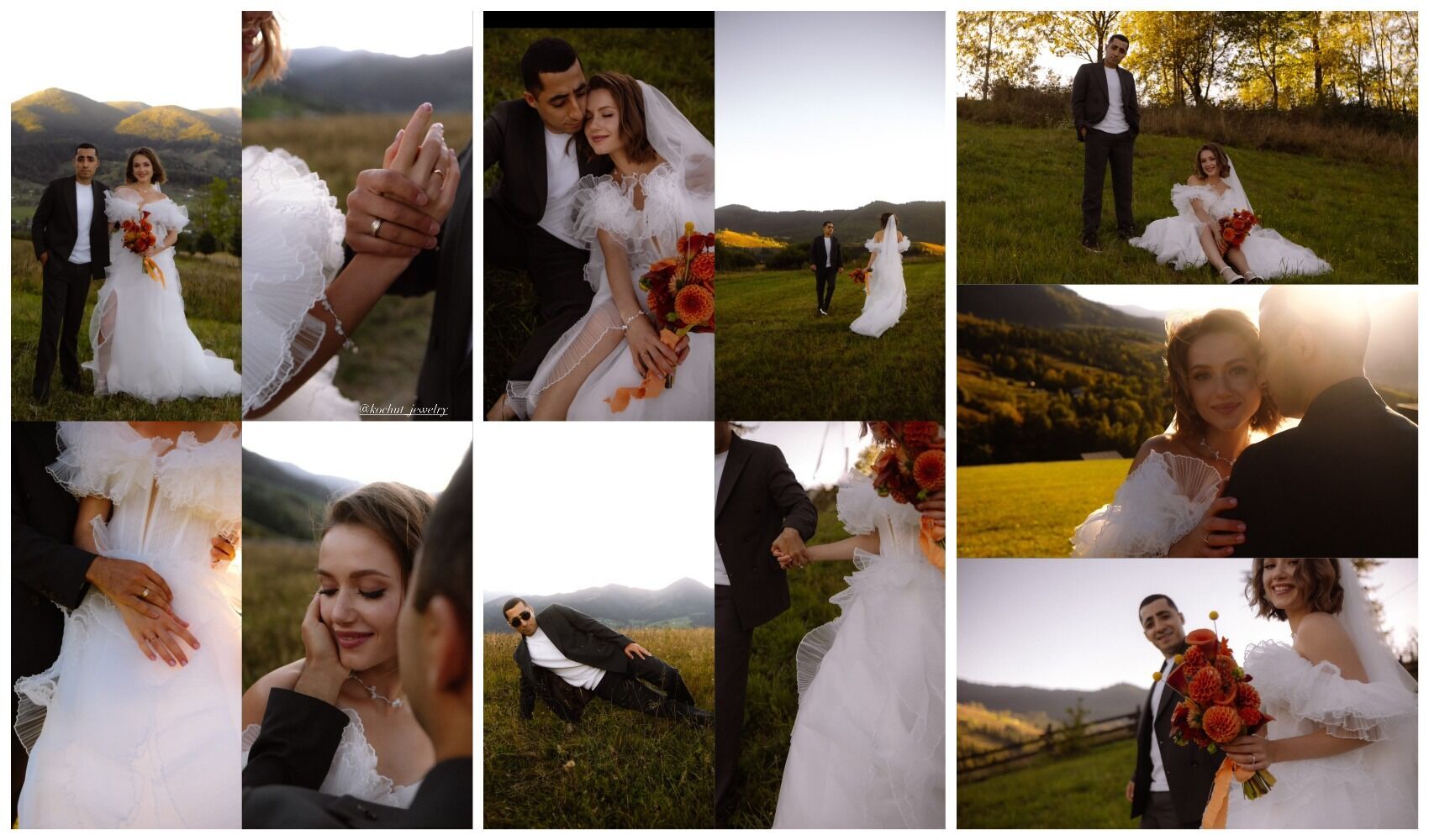 Аміл Насіров із "Курган & Agregat" одружився в Карпатах: зірки в захваті від його весілля. Фото