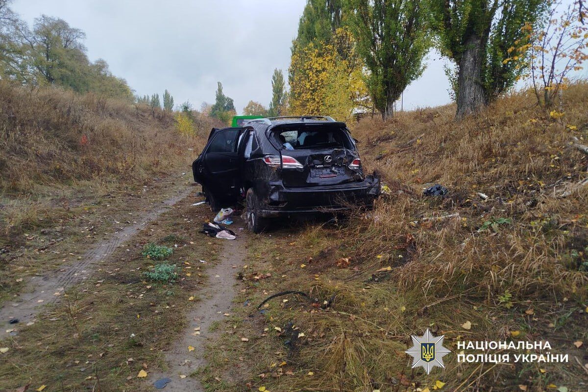 На Черкащині авто вилетіло в кювет: постраждала жінка померла в реанімації. Фото