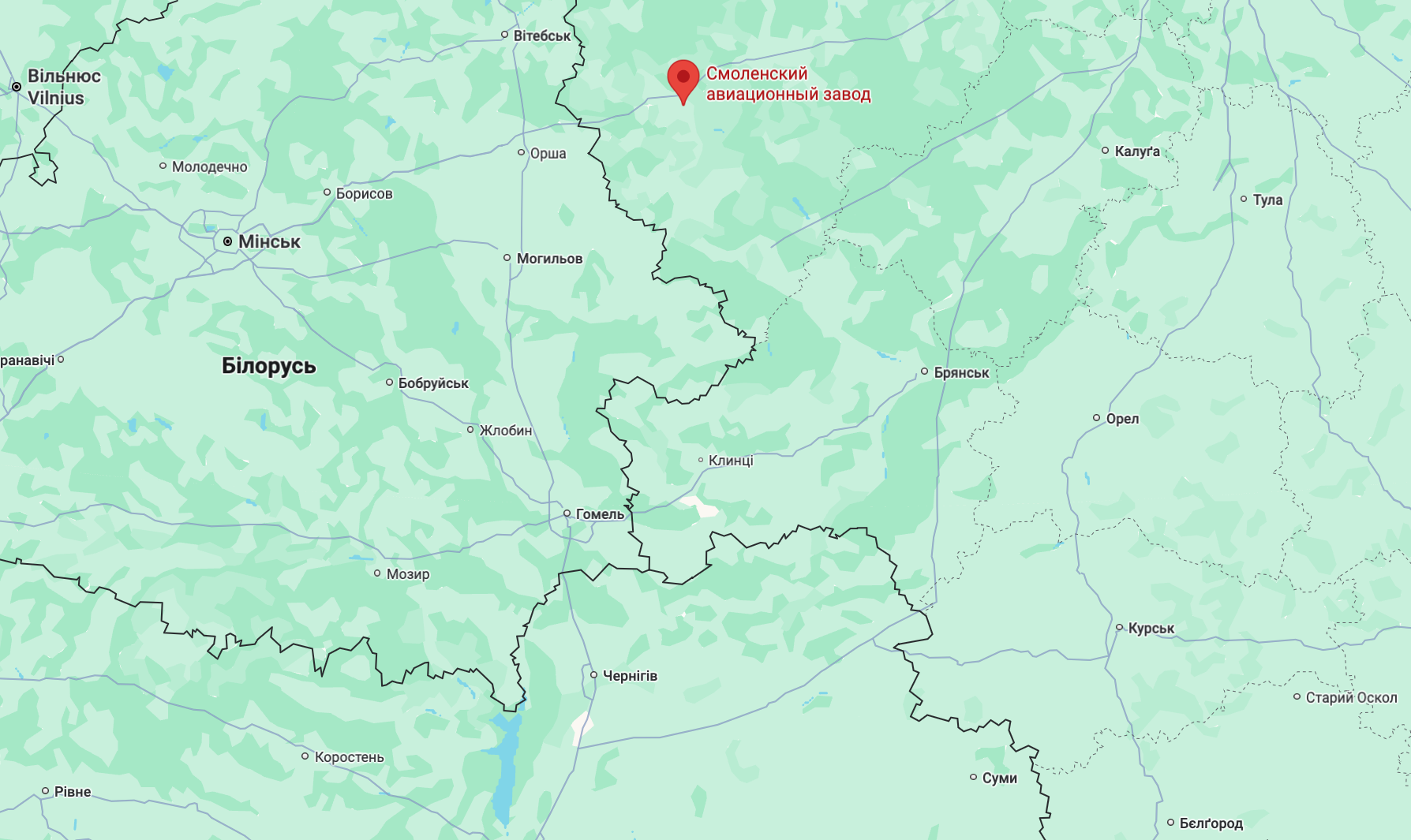 У Смоленську БПЛА уразили авіаційний завод, де збирають крилаті ракети