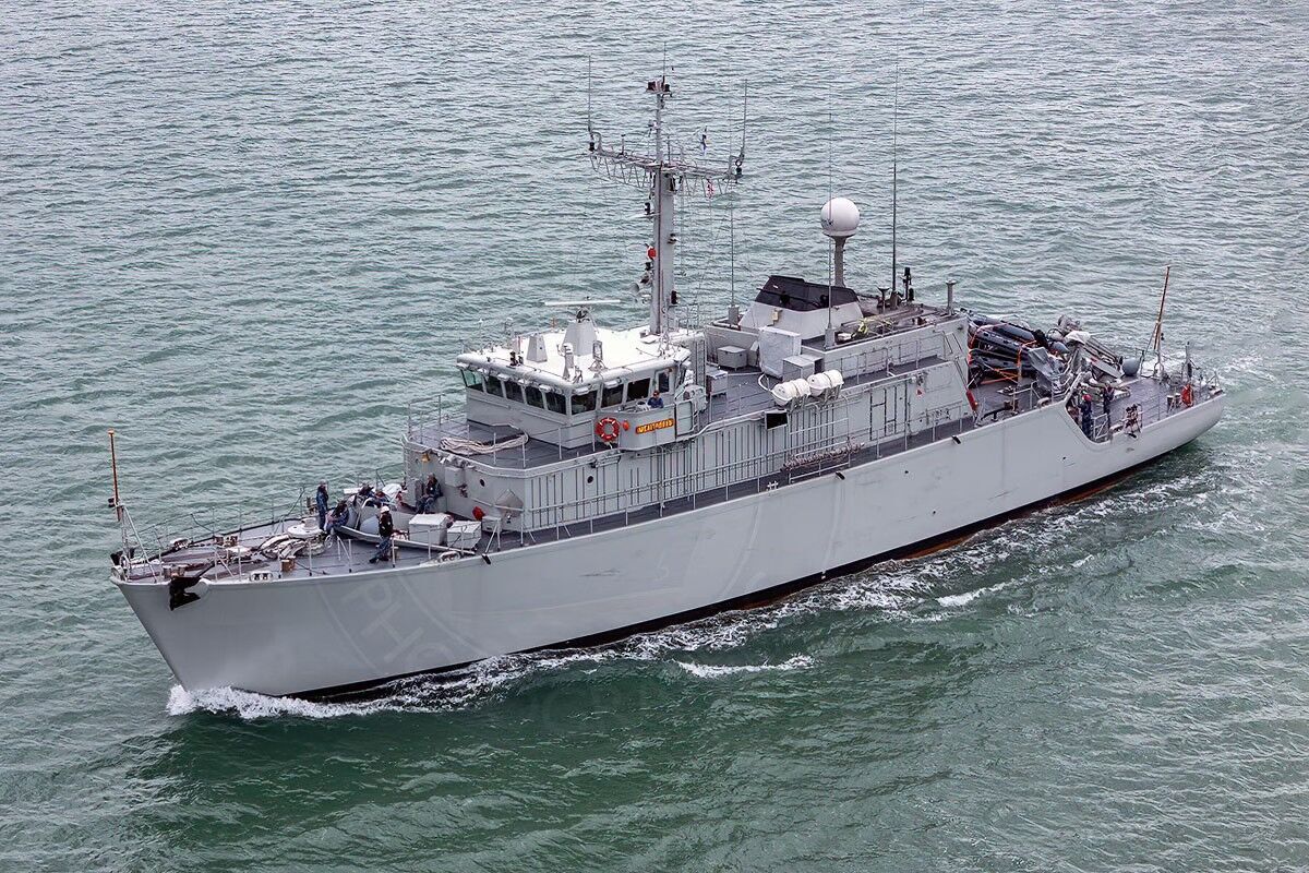 Минный охотник: Украина получила от Нидерландов еще один корабль типа Alkmaar