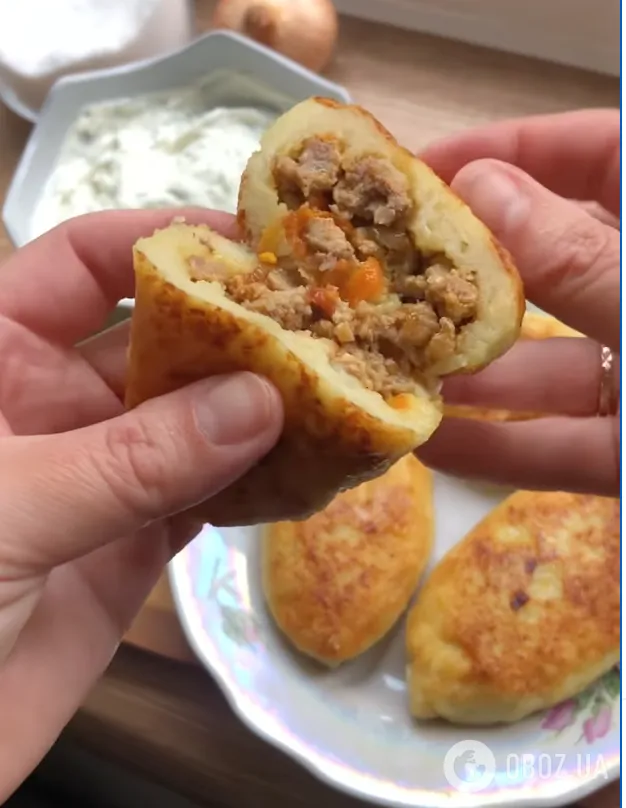 Сытные картофельные зразы с мясной начинкой: самый простой рецепт бюджетного блюда