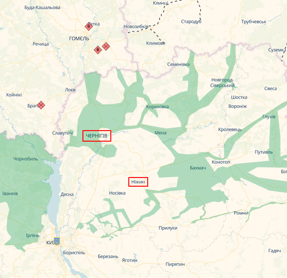 Россия атаковала Нежин и Чернигов: поврежден терминал "Новой почты" и предприятие, есть пострадавшие. Фото