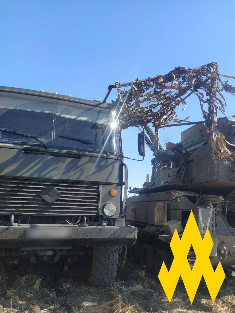 ВСУ поразили ПВО оккупантов под Токмаком: координаты раздобыли агенты "Атеш". Фото