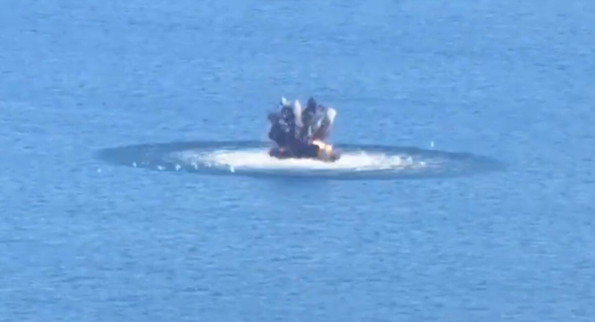 ЗСУ вперше уразили російський морський дрон: це міг бути новий тип. Відео