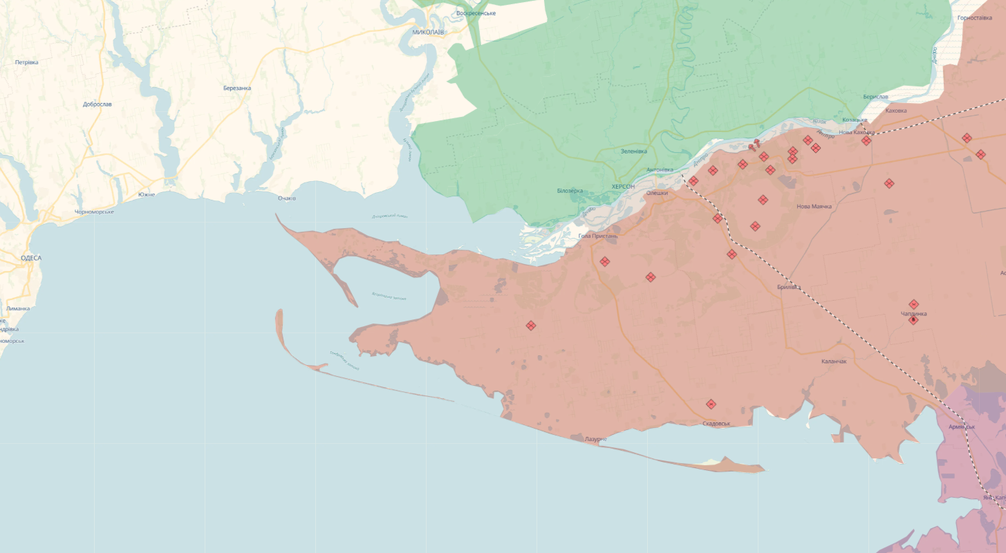 ВМС эффектно уничтожили российский склад БК в районе Кинбурнской косы и показали видео