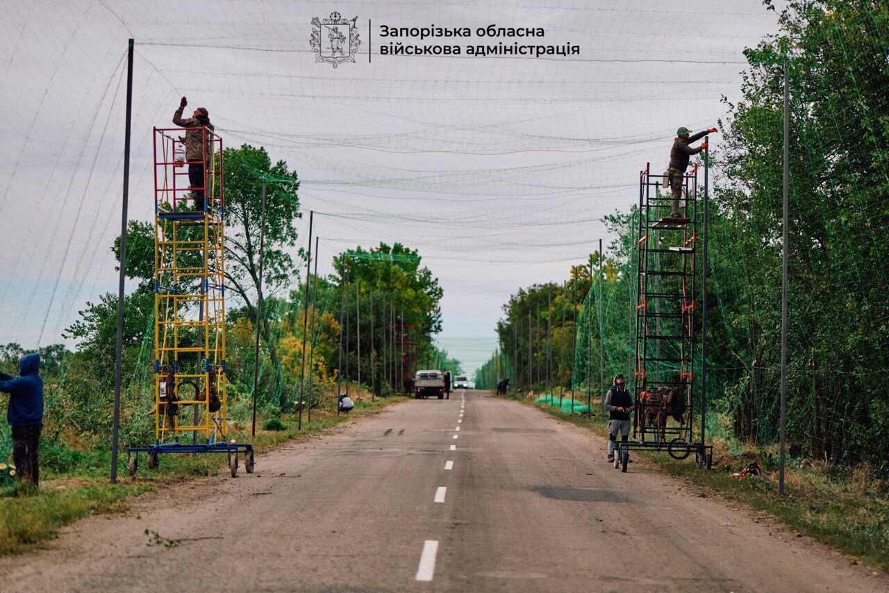 В Запорожье реализуют первый этап строительства антидронових тоннелей