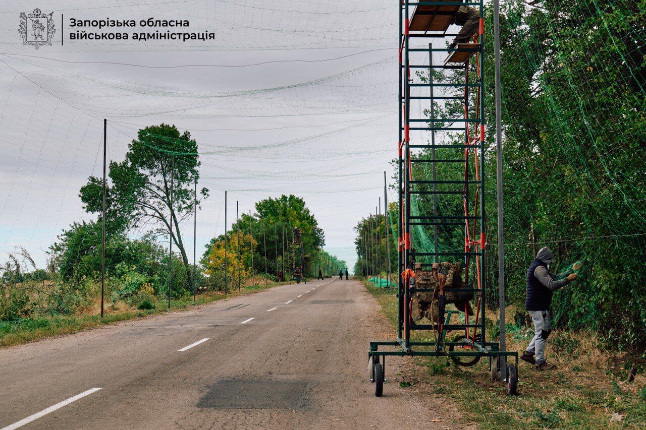 В Запорожье реализуют первый этап строительства антидронових тоннелей