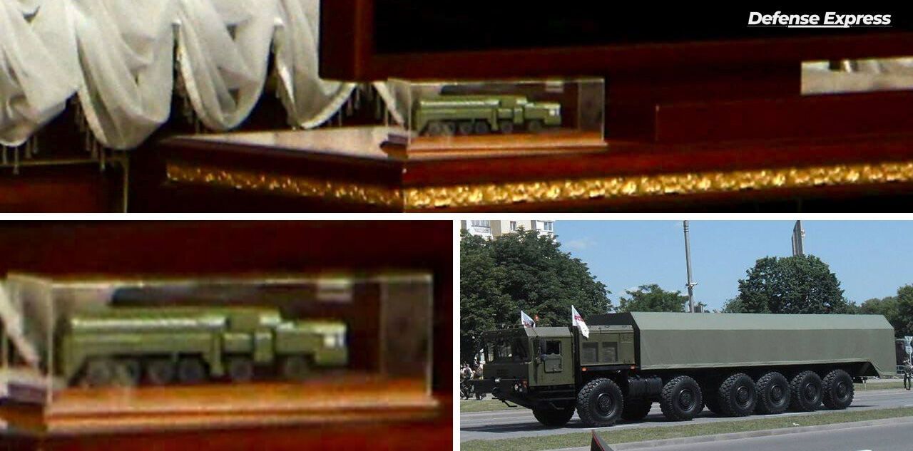 Лукашенко показал, как выглядит пусковая установка "Орешника". Фото
