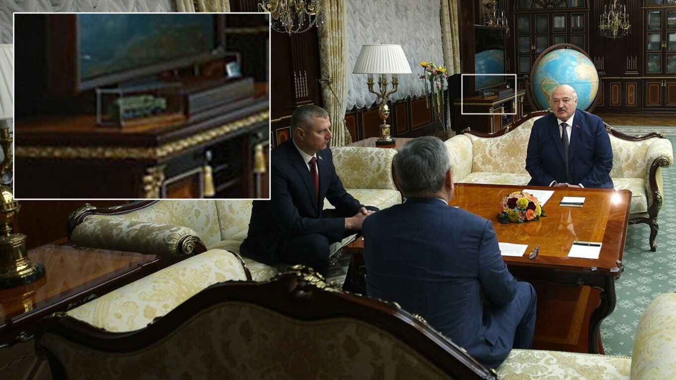 Лукашенко показал, как выглядит пусковая установка "Орешника". Фото