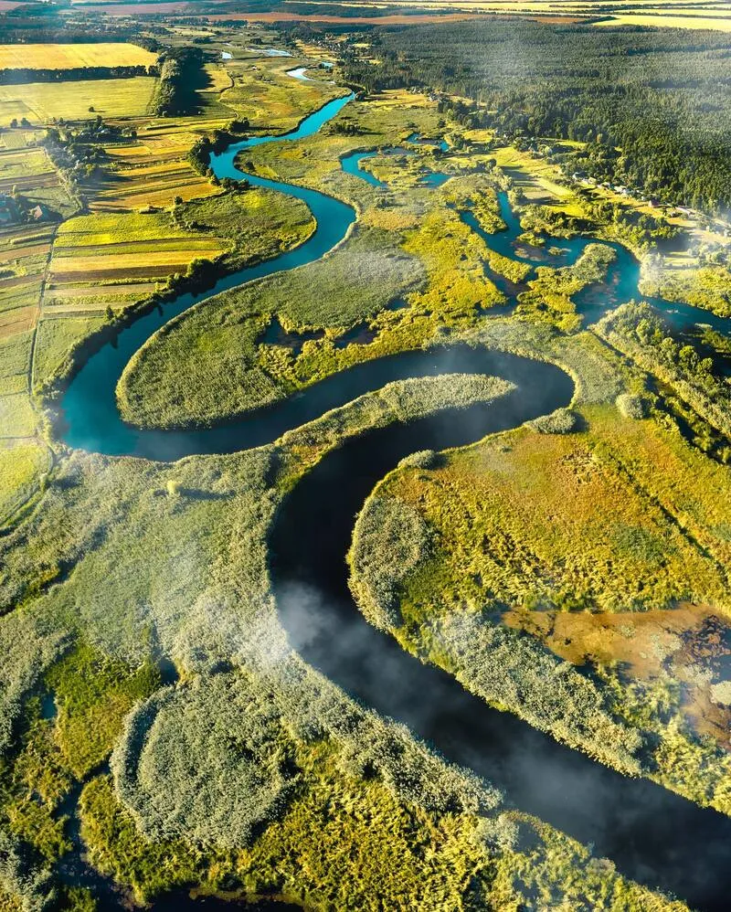 Рыбалка на реке Рось