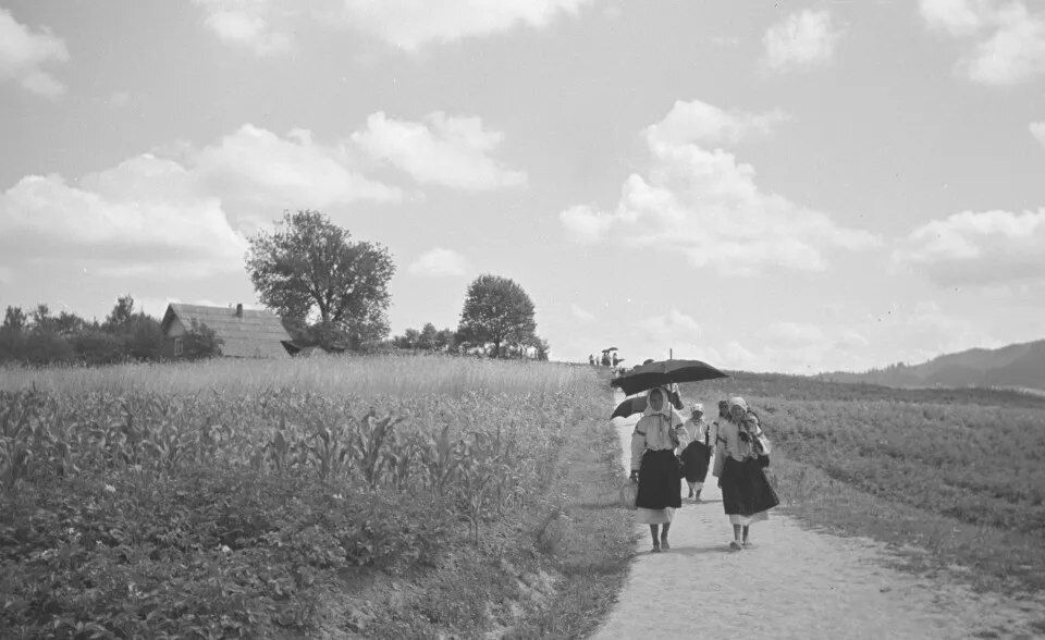 Косов в 30-х годах: в сети показали уникальные фото Прикарпатья