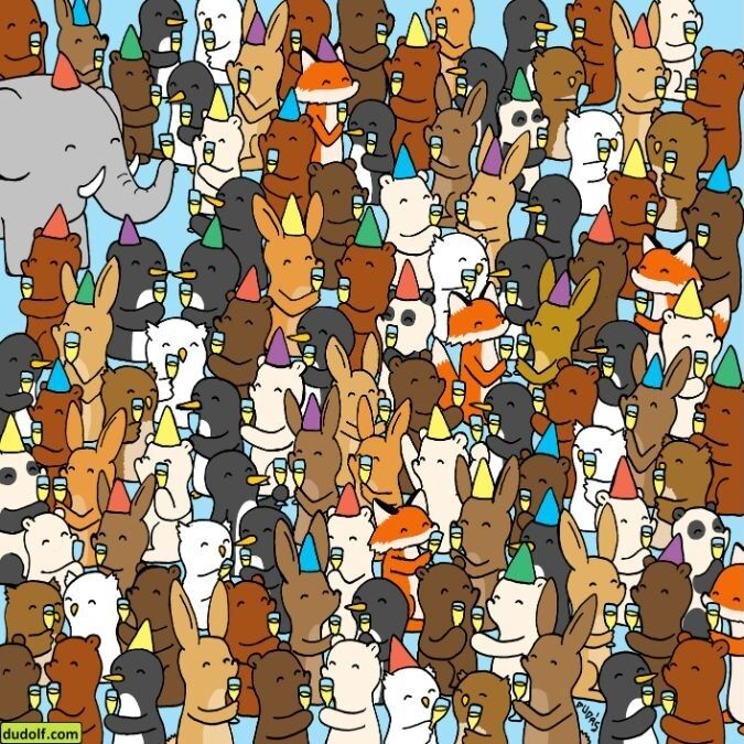 Знайдіть три порожні склянки: головоломка для уважних