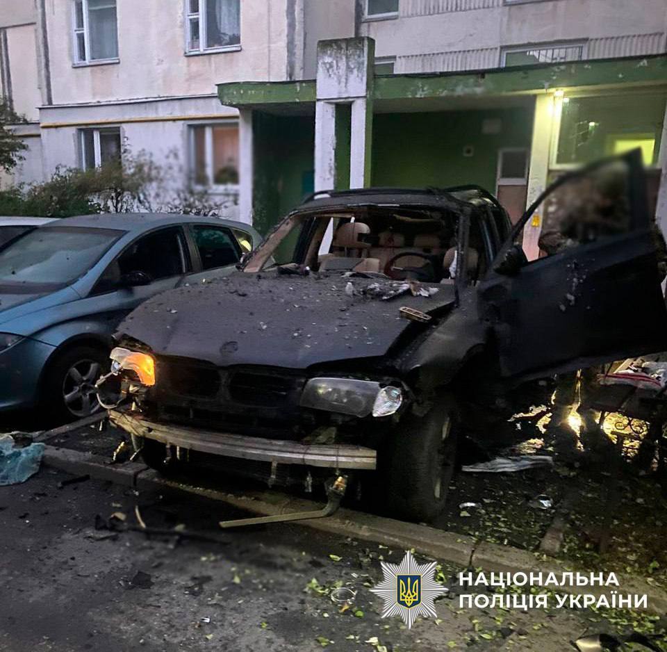 Вибухівка була закладена під сидіння: у Києві стався вибух в авто, поліція розкрила подробиці. Фото