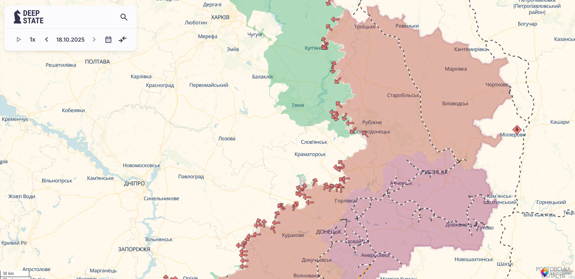 Росія отримає більш вигідні позиції для атак: в ISW пояснили, що стоїть за вимогами Путіна щодо Донеччини