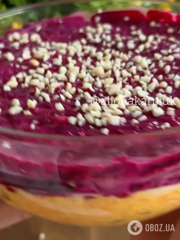 Салат із буряка "Рожевий фламінго": рецепт смачної та корисної страви