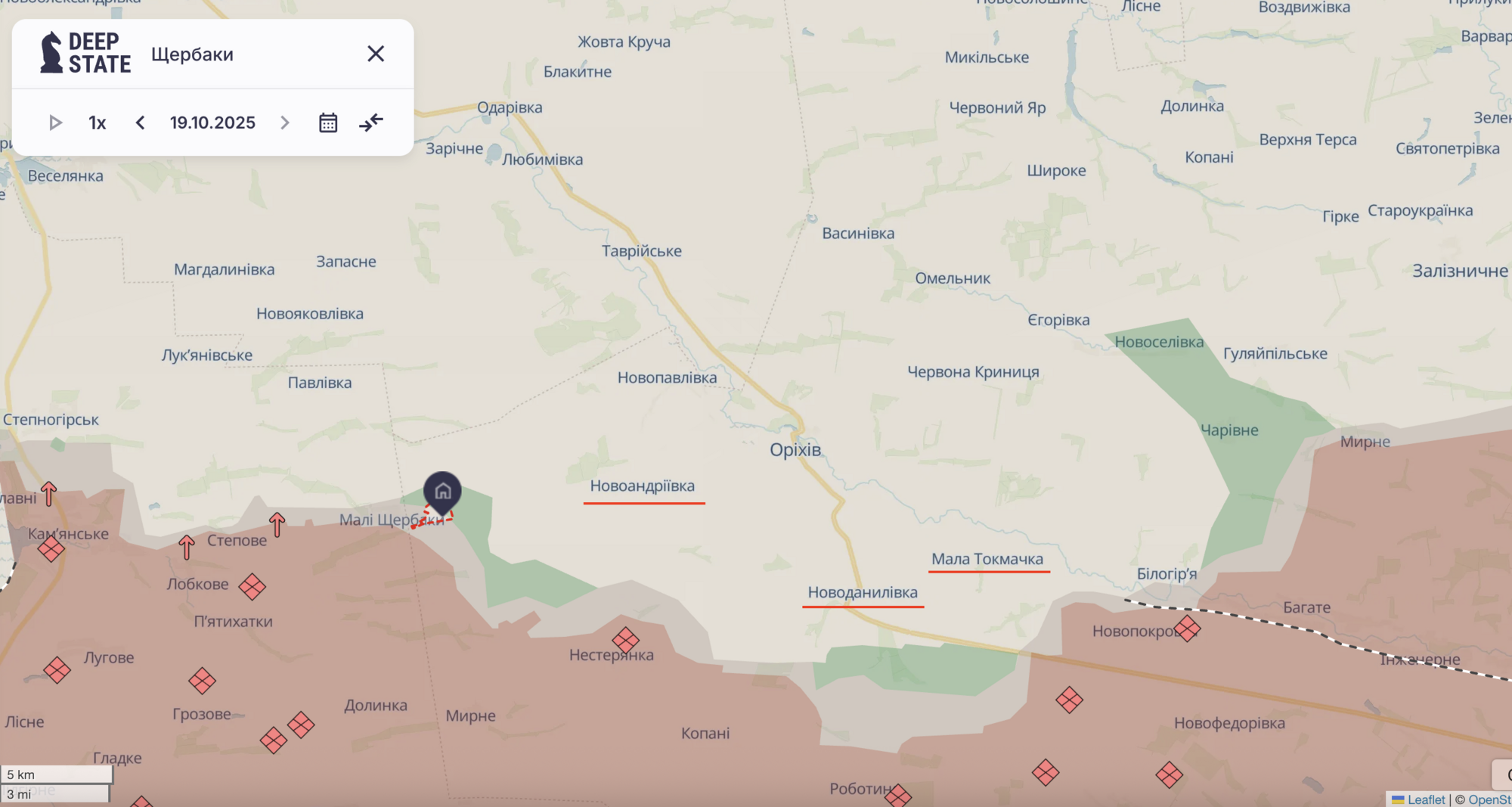 На южном фронте враг одновременно начал штурмы с четырех направлений – Силы обороны