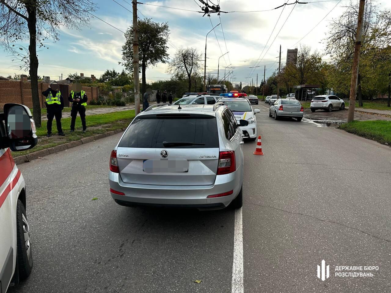 В Кривом Роге нацгвардеец сбил подростка на пешеходном переходе: ребенок погиб. Фото