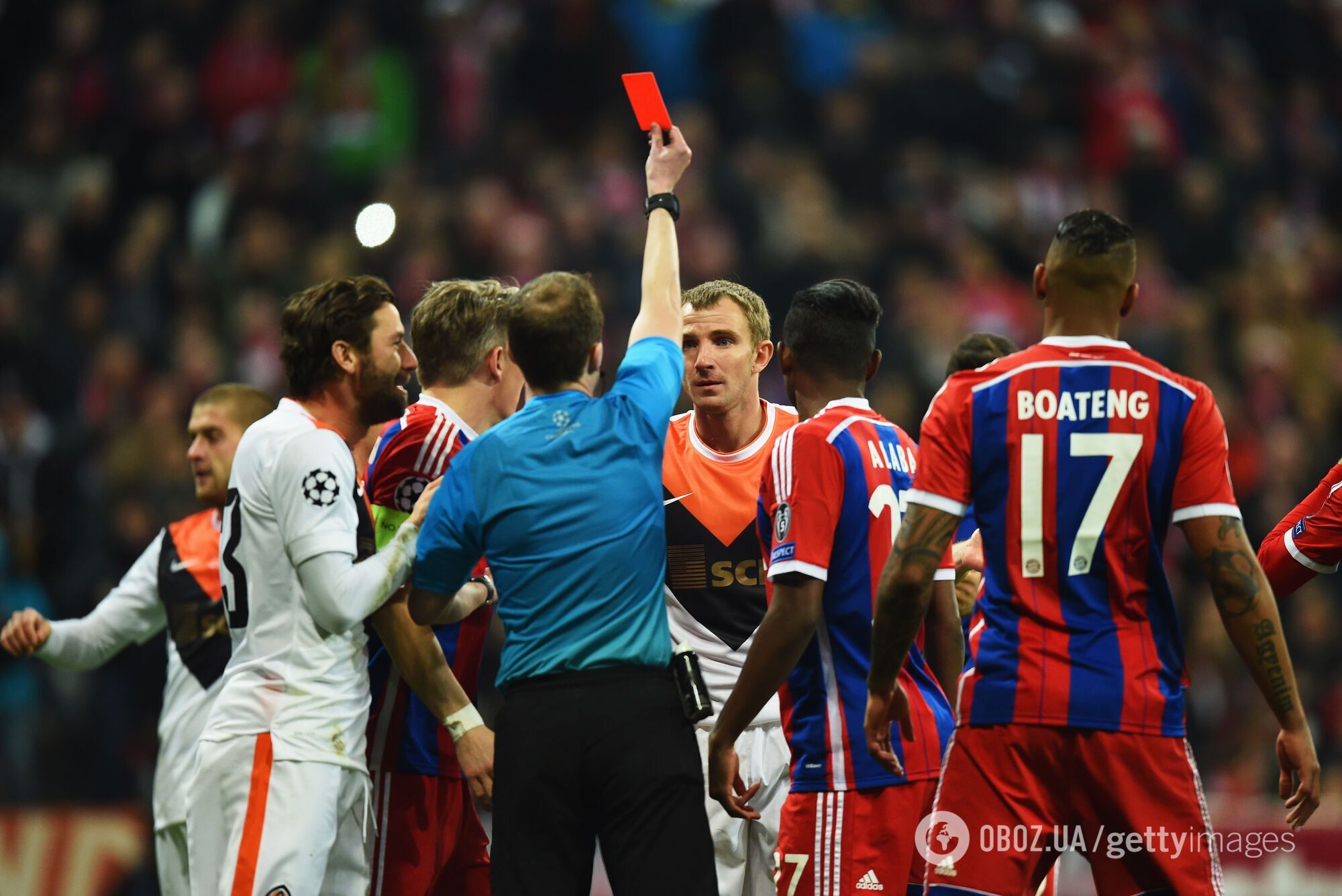 Побито "рекорд" українця. У Лізі чемпіонів показано найшвидшу червону картку в історії. Відео
