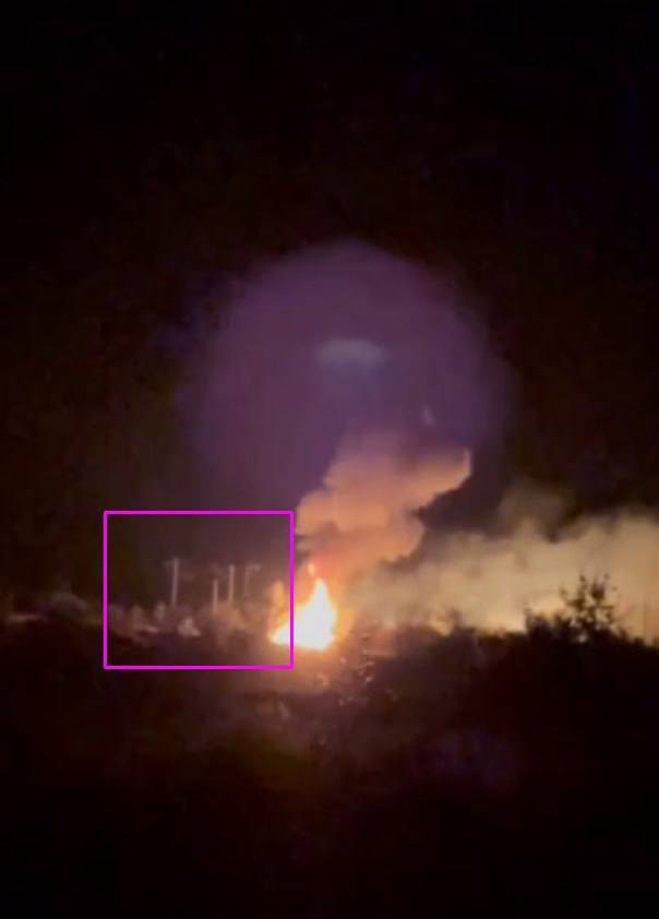 У Ростовській області дрони атакували підстанцію, спалахнула пожежа. Відео