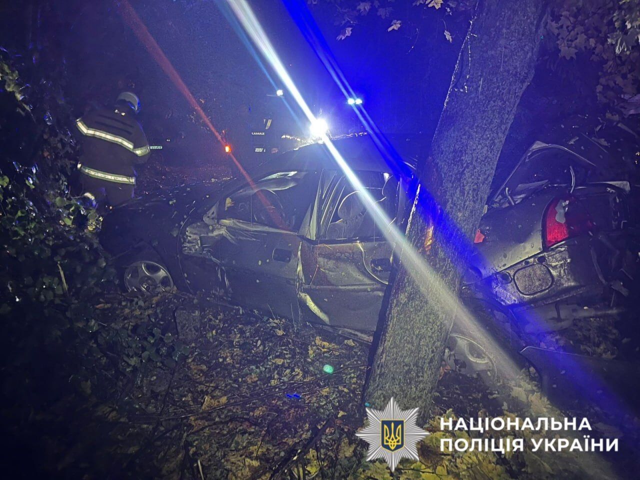 На Киевщине подросток-водитель совершил смертельное ДТП: один ребенок погиб, а еще шесть в больнице. Фото