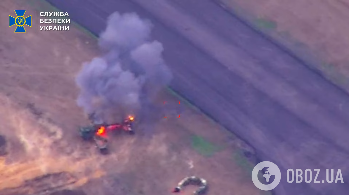 СБУ уничтожила легкомоторные самолеты РФ, которые перехватывали украинские дроны. Видео