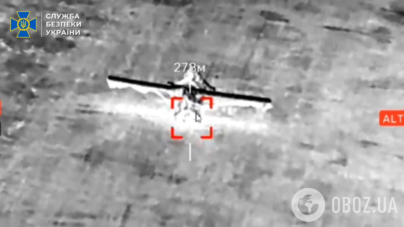 СБУ уничтожила легкомоторные самолеты РФ, которые перехватывали украинские дроны. Видео