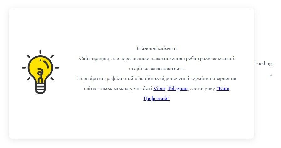 Проблеми з доступом до графіків